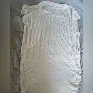 Lilly Pulitzer White Caftan XL